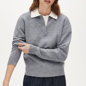 NWT! JCrew Wool Polo Sweater